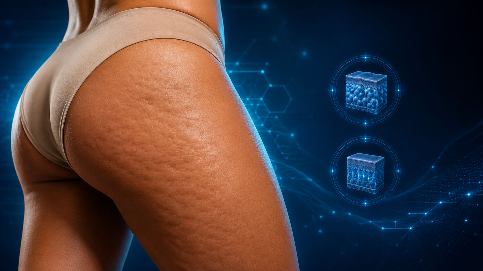 Cellulite and skin quality treatment with Myomodulation®