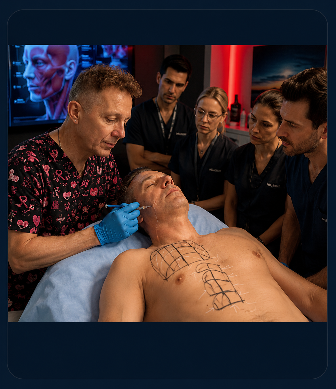Official Myomodulation® hands-on workshop led by Dr Alain Tenenbaum and Mauro Tiziani